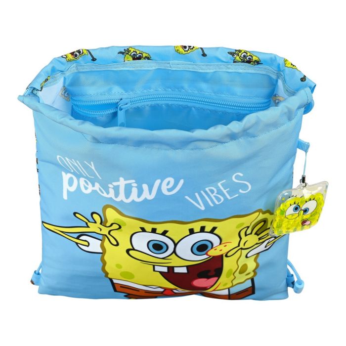 Bolsa Mochila con Cuerdas Positive Vibes Spongebob 1