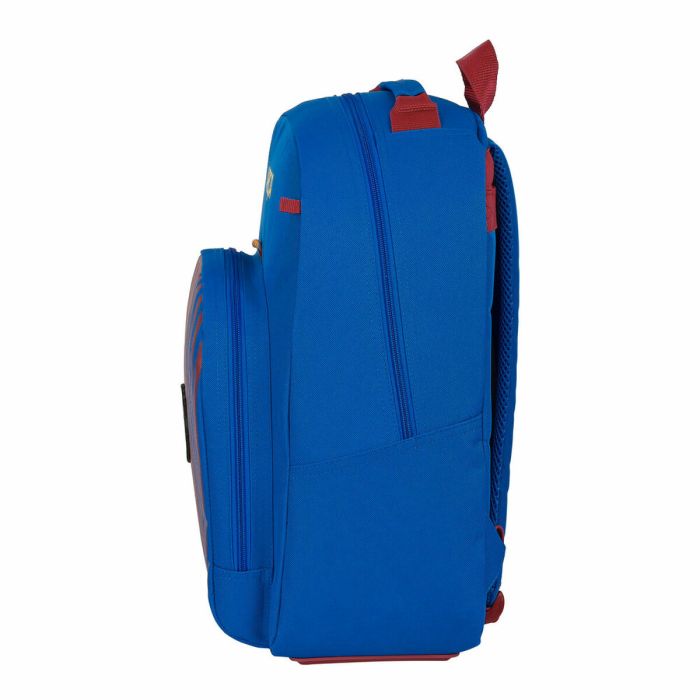 Mochila Escolar F.C. Barcelona Granate Azul marino 1