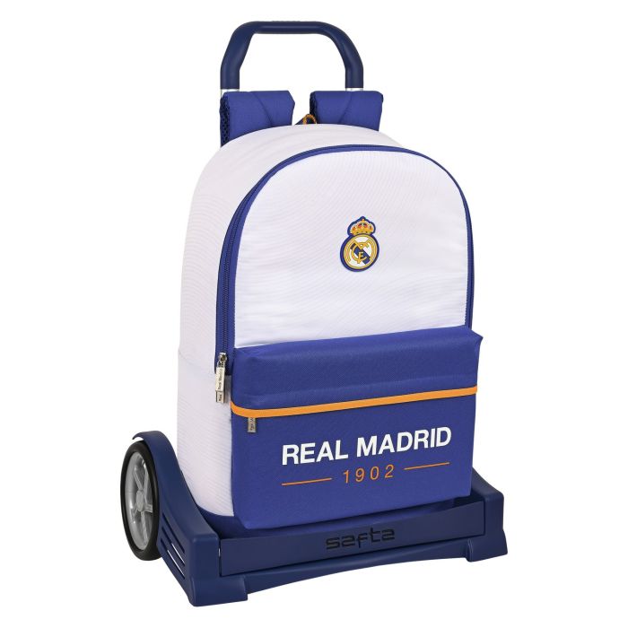 Mochila Infantil con Ruedas Real Madrid