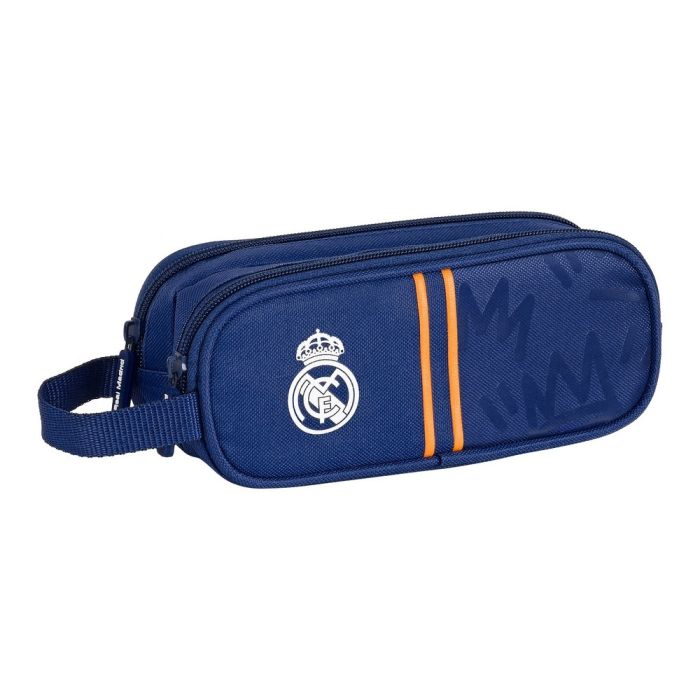 Estuche Escolar Real Madrid C.F. Azul (21 x 8 x 6 cm) 0 Estuche Escolar Real Madrid C.F. Azul (21 x 8 x 6 cm) 0