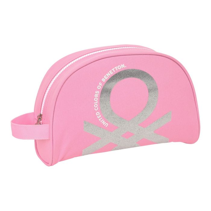 Neceser Infantil Benetton Flamingo pink Rosa (28 x 18 x 10 cm)
