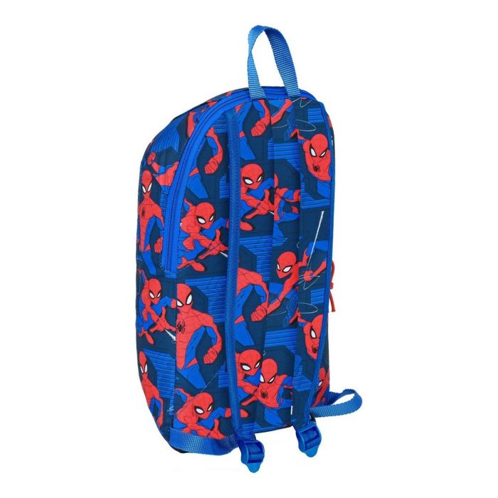 Mochila Casual Spider-Man Great power Azul Rojo 22 x 39 x 10 cm 3