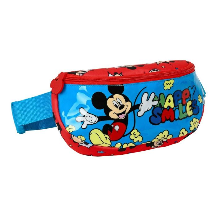 Rinonera Mickey Mouse Clubhouse Happy smiles Rojo Azul 23 x 14 x 9 cm