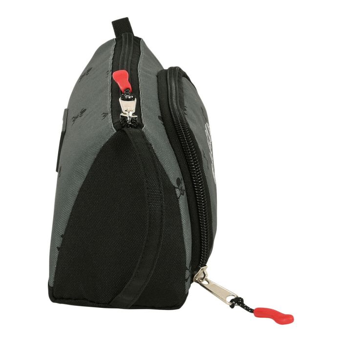 Estuche Escolar BlackFit8 Skull Negro Gris 20 x 11 x 8.5 cm (32 Piezas) 1 Estuche Escolar BlackFit8 Skull Negro Gris 20 x 11 x 8.5 cm (32 Piezas) 1