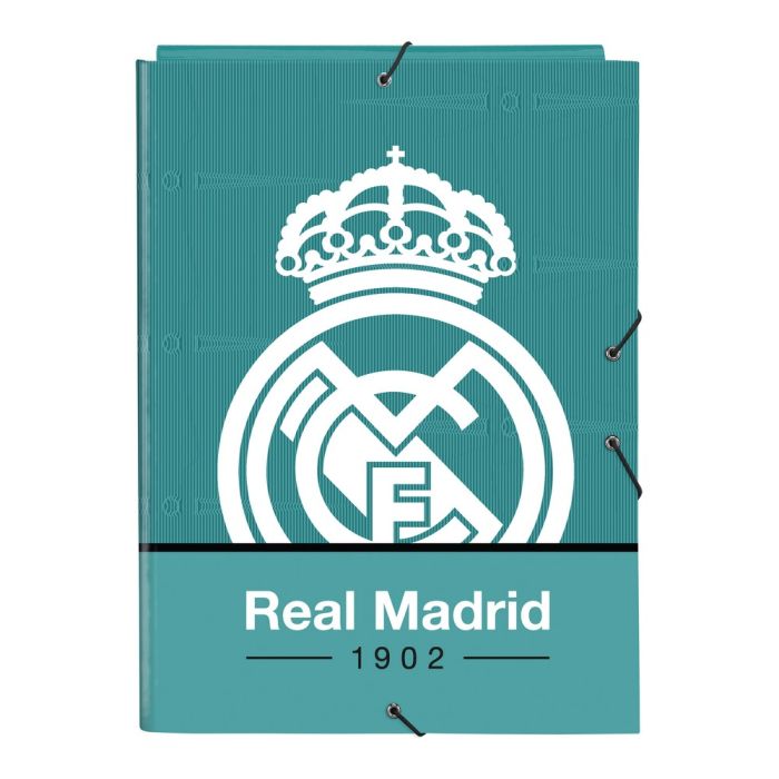 Carpeta Real Madrid C.F. Blanco A4