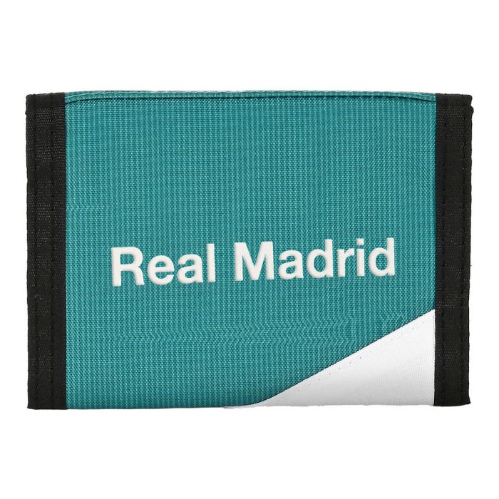 Cartera Real Madrid C.F. Blanco Verde Turquesa (12.5 x 9.5 x 1 cm) 2