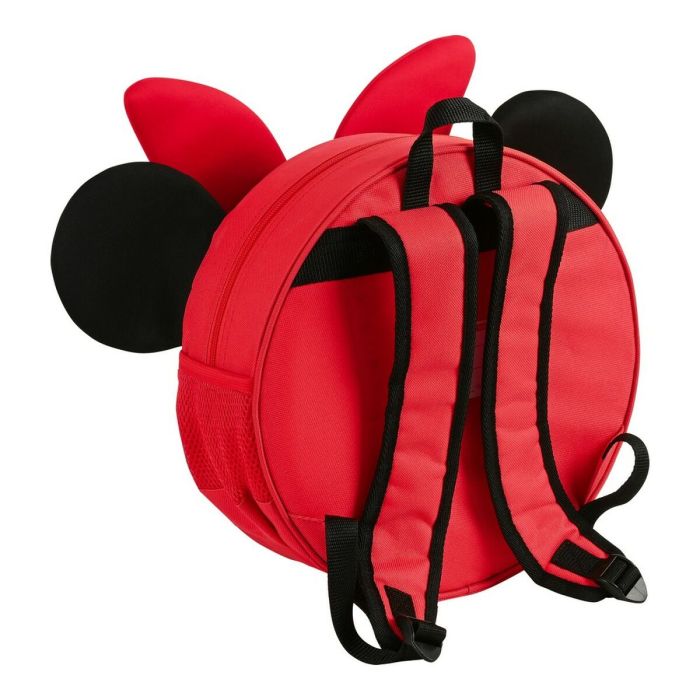 Mochila Infantil 3D Minnie Mouse Negro Rojo 31 x 31 x 10 cm 1
