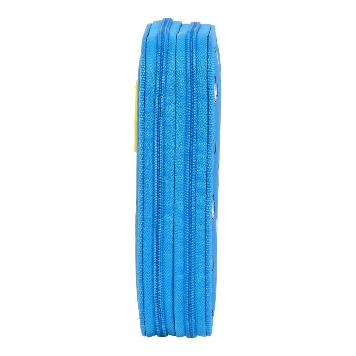 Plumier Doble El Hormiguero Azul 12.5 x 19.5 x 4 cm (28 piezas) 1