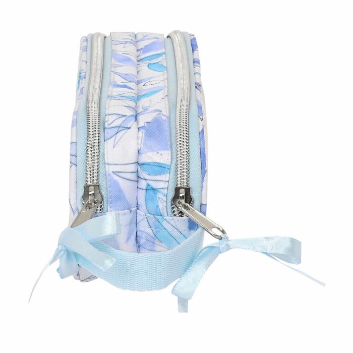Portatodo Doble Frozen Memories Plateado Azul Blanco (21 x 8 x 6 cm) 2 Portatodo Doble Frozen Memories Plateado Azul Blanco (21 x 8 x 6 cm) 2