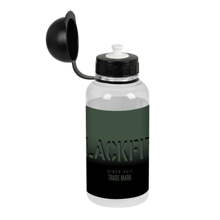 Botella de Agua BlackFit8 Gradient Negro Verde militar PVC (500 ml)