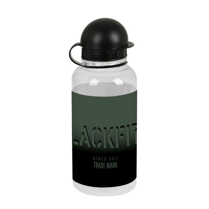 Botella de Agua BlackFit8 Gradient Negro Verde militar PVC (500 ml) 1