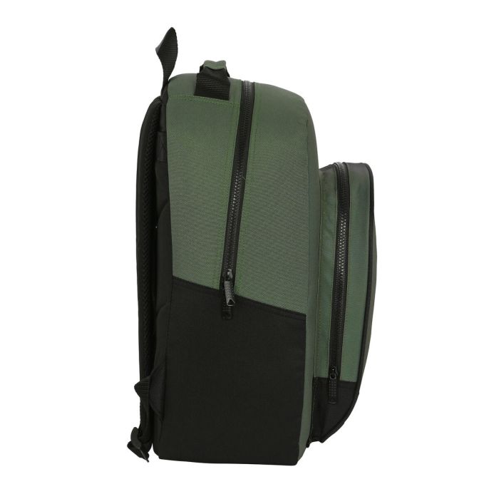 Mochila Escolar BlackFit8 Gradient Negro Verde militar (32 x 42 x 15 cm) 1