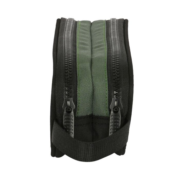 Portatodo Doble BlackFit8 Gradient Negro Verde militar 21 x 8 x 6 cm 1