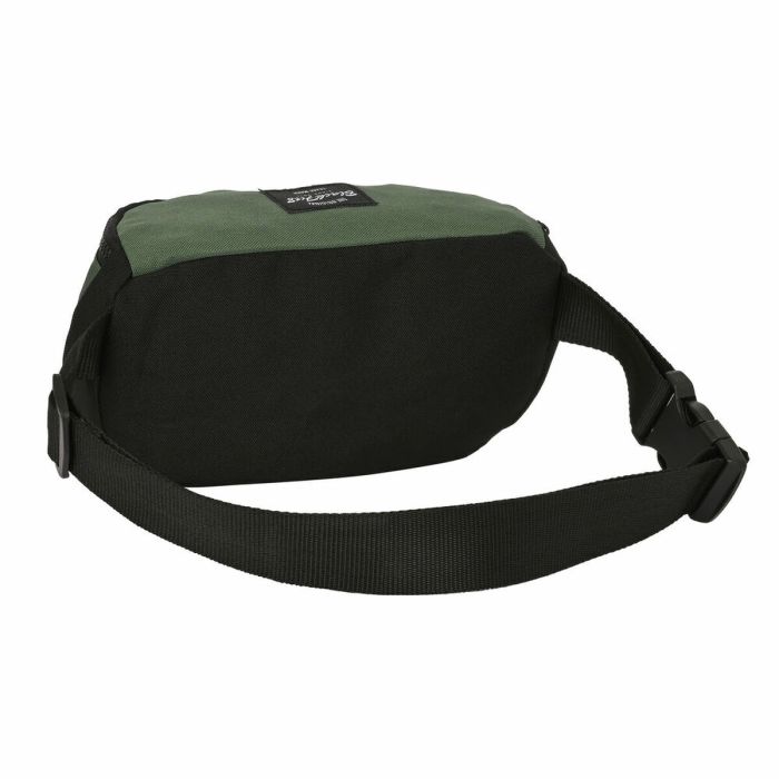 Riñonera BlackFit8 Gradient Negro Verde militar 23 x 14 x 9 cm 2