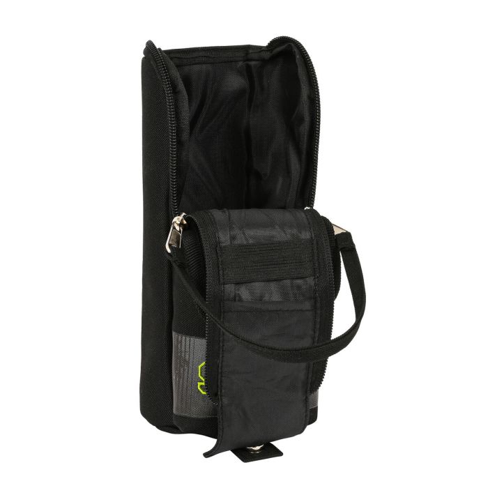 Estuche Escolar Safta Surf Negro (6 x 21 x 6 cm) 2