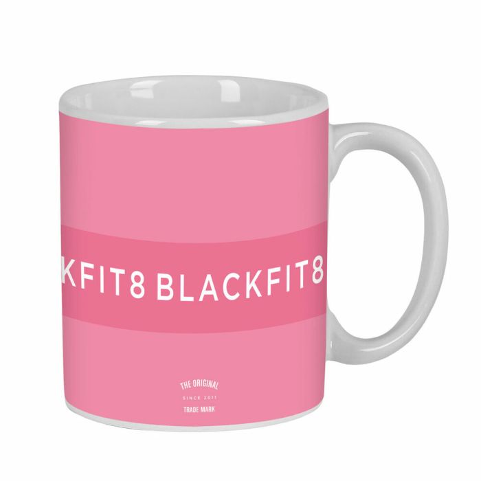 Taza Mug BlackFit8 Glow up Cerámica Rosa (350 ml)