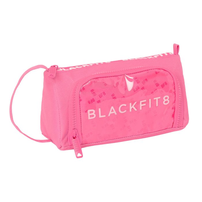 Estuche Escolar con Accesorios BlackFit8 Glow up Rosa (32 Piezas)