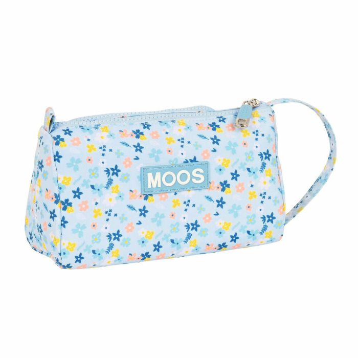 Estuche Escolar con Accesorios Moos Lovely Azul (32 Piezas) 2