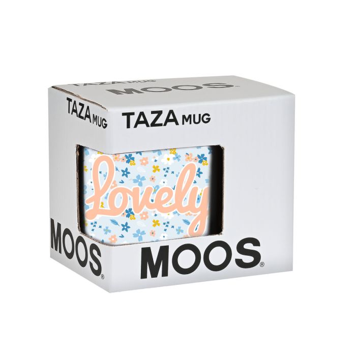 Taza Mug Moos Lovely Cerámica Azul claro (350 ml) 1