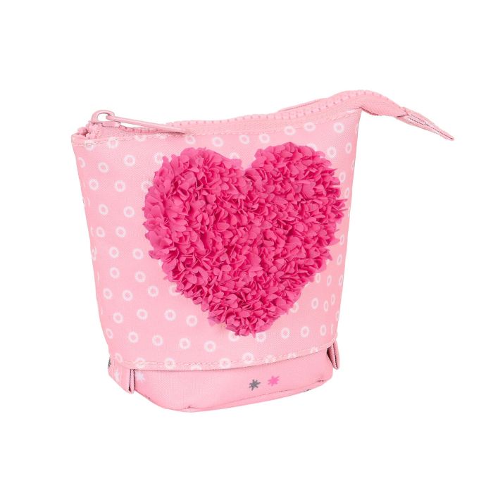 Estuche Cubilete Safta Love Yourself Rosa (8 x 19 x 6 cm) 2 Estuche Cubilete Safta Love Yourself Rosa (8 x 19 x 6 cm) 2