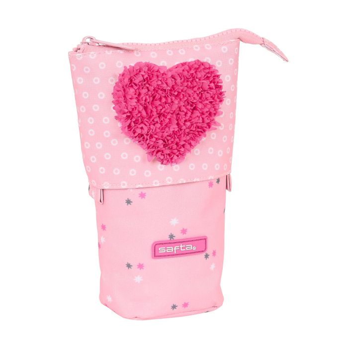 Estuche Cubilete Safta Love Yourself Rosa (8 x 19 x 6 cm) Estuche Cubilete Safta Love Yourself Rosa (8 x 19 x 6 cm)
