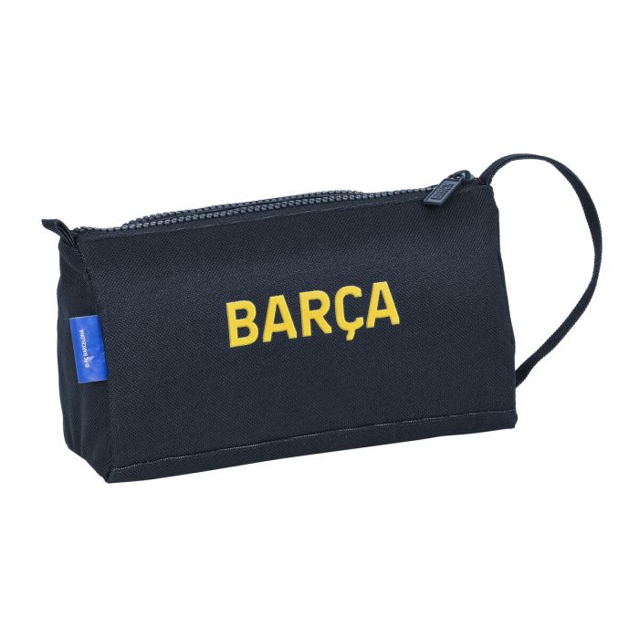 Estuche Escolar con Accesorios F.C. Barcelona Granate Azul marino (32 Piezas) 3