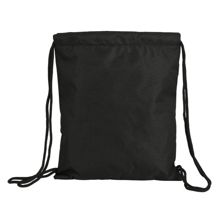 Bolsa Mochila con Cuerdas Sevilla Fútbol Club Teen 35 x 40 x 1 cm Negro 2