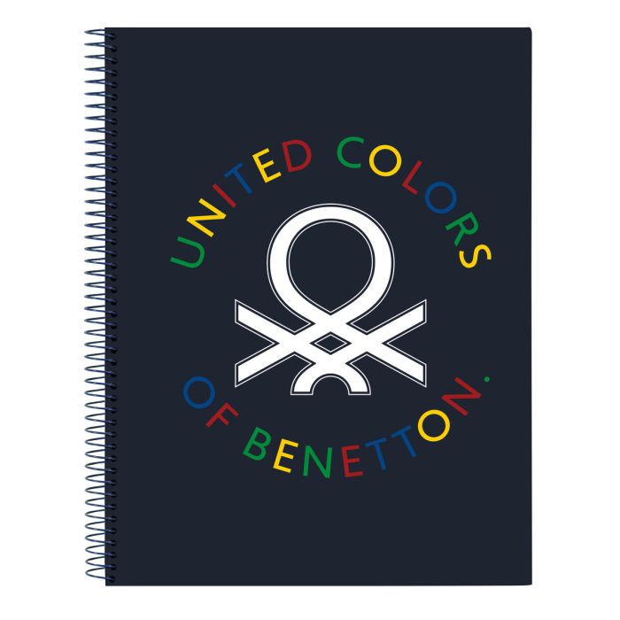Libreta Benetton Sixties Azul marino A4 (120 Hojas) Libreta Benetton Sixties Azul marino A4 (120 Hojas)