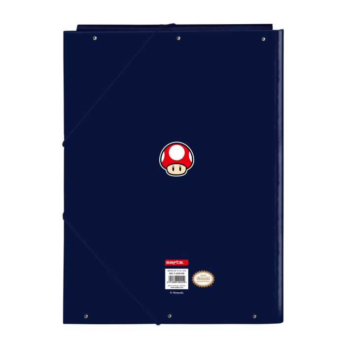 Carpeta Super Mario Azul marino A4 1