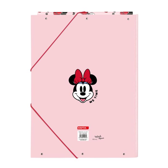 Carpeta Clasificadora Minnie Mouse Me time Rosa A4 1