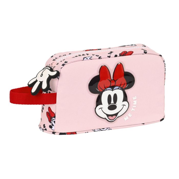 Portameriendas Térmico Minnie Mouse Me time 21.5 x 12 x 6.5 cm Rosa