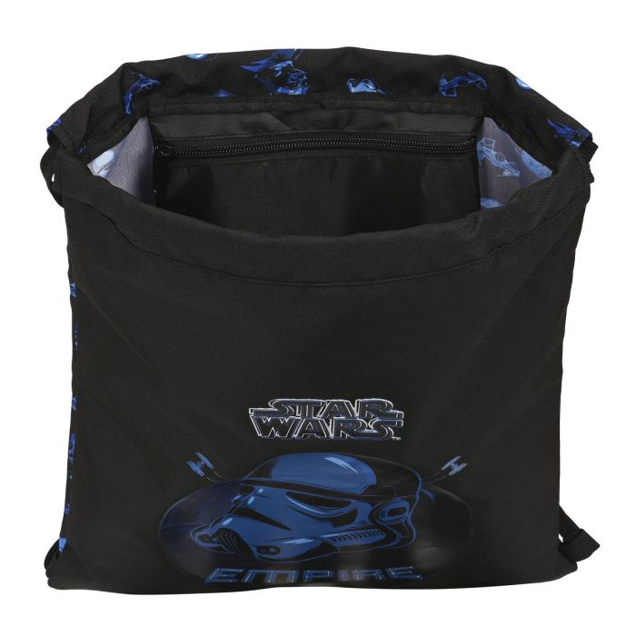 Bolsa Mochila con Cuerdas Star Wars Digital escape Negro (35 x 40 x 1 cm) 2
