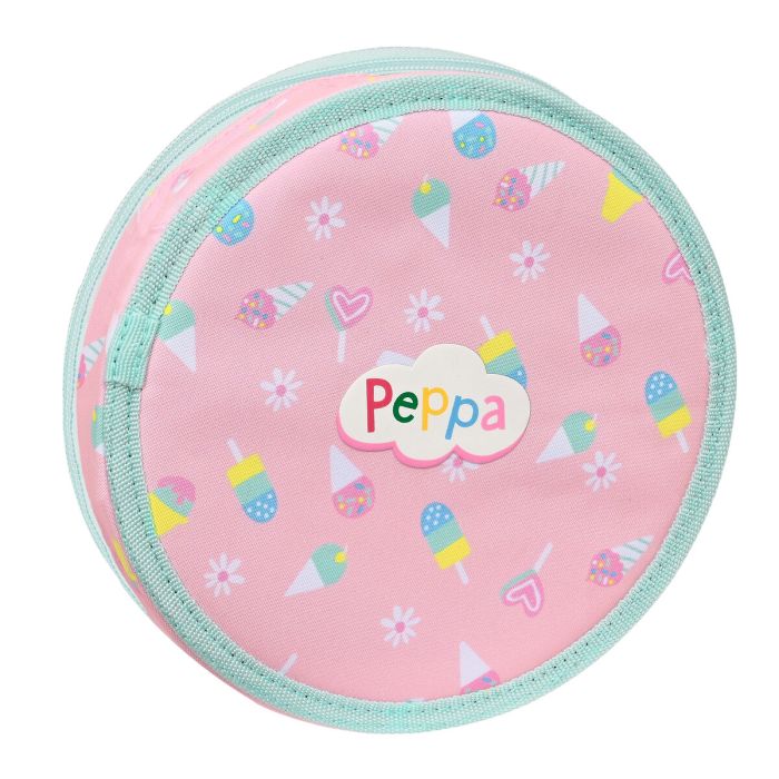 Plumier Peppa Pig Ice cream Rosa Menta (18 Piezas) 1