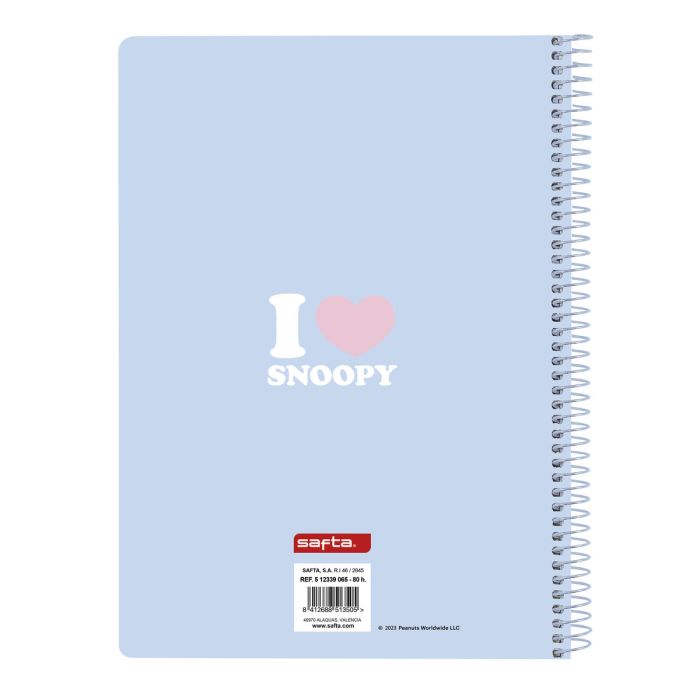 Libreta Snoopy Imagine A5 Azul 80 Hojas 1 Libreta Snoopy Imagine A5 Azul 80 Hojas 1