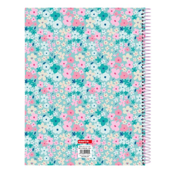 Libreta Vicky Martín Berrocal Mint paradise Menta A4 (120 Hojas) 1 Libreta Vicky Martín Berrocal Mint paradise Menta A4 (120 Hojas) 1