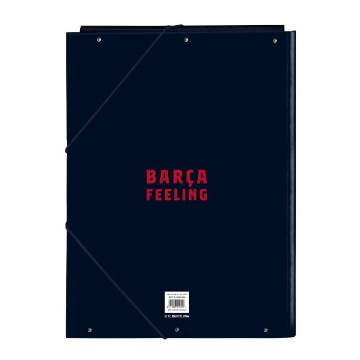 Carpeta Clasificadora F.C. Barcelona Azul marino A4 1