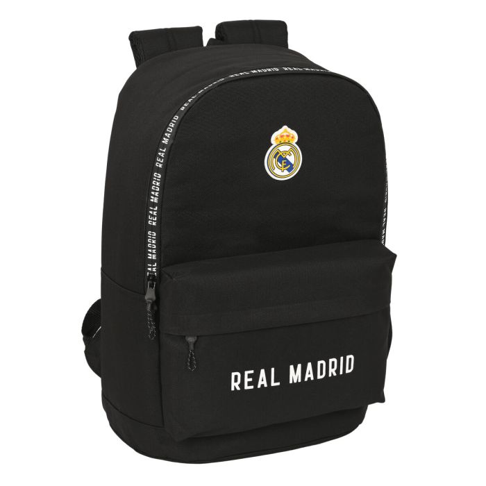 Mochila Escolar Real Madrid C.F. Corporativa Negro