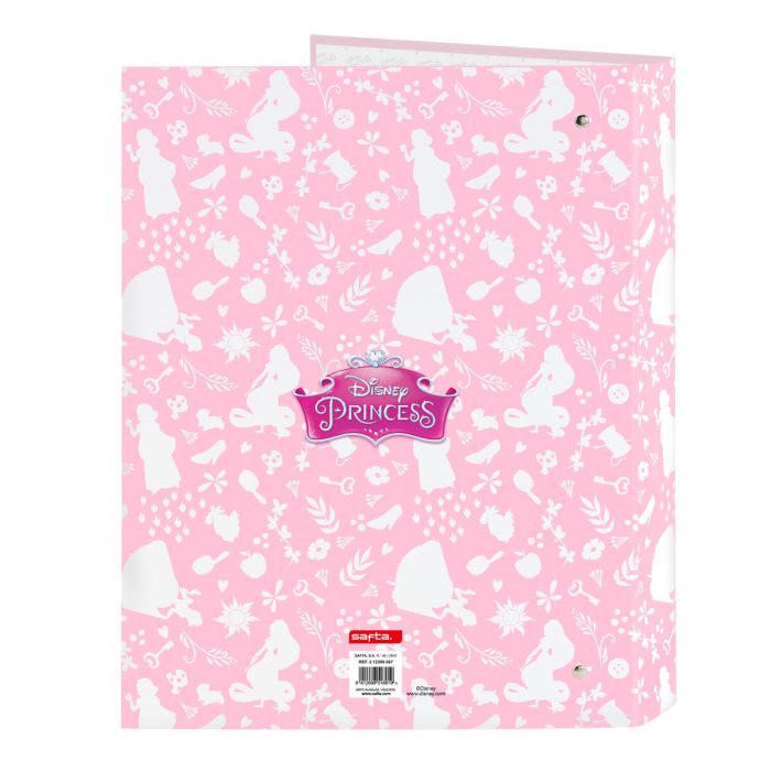 Carpeta de anillas Princesses Disney Magical Beige Rosa A4 (26.5 x 33 x 4 cm) 1 Carpeta de anillas Princesses Disney Magical Beige Rosa A4 (26.5 x 33 x 4 cm) 1