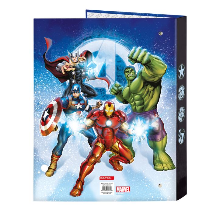 Carpeta de anillas The Avengers Forever Multicolor A4 26.5 x 33 x 4 cm 1