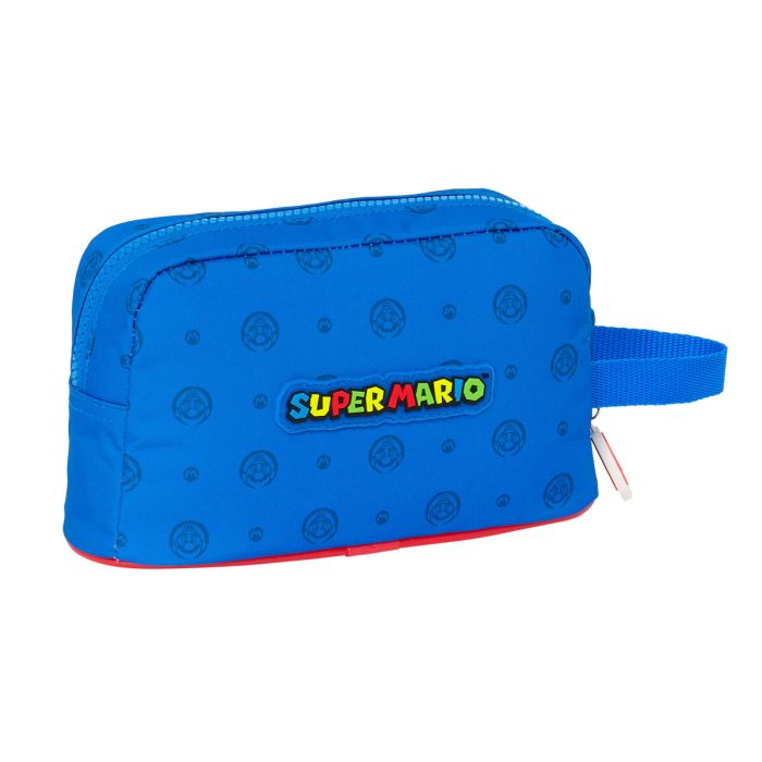 Portameriendas Térmico Super Mario Play Azul Rojo 21.5 x 12 x 6.5 cm 2