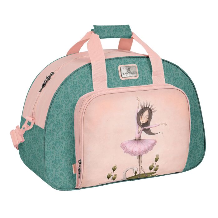 Bolsa de Deporte Santoro Swan lake Gris Rosa 48 x 33 x 21 cm