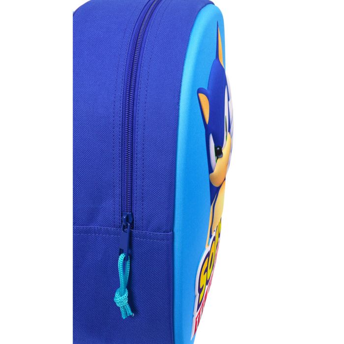 Mochila Escolar 3D Sonic Speed Azul 27 x 33 x 10 cm 4