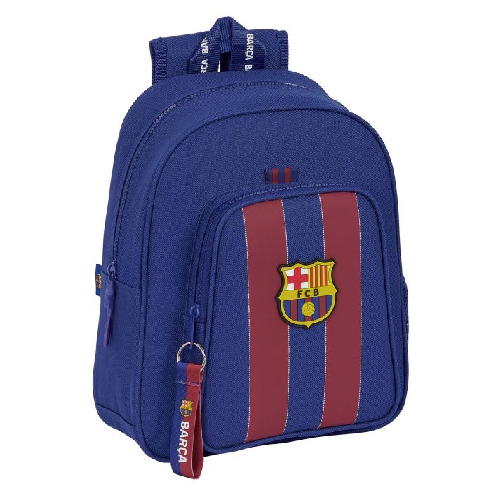 Mochila Escolar F.C. Barcelona Rojo Azul marino 27 x 33 x 10 cm