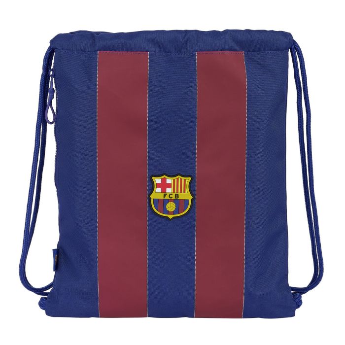Bolsa Mochila con Cuerdas F.C. Barcelona Rojo Azul marino 35 x 40 x 1 cm