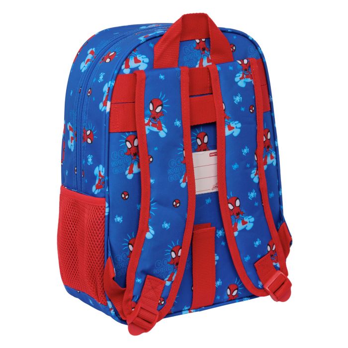 Mochila Escolar Spider-Man Azul 26 x 34 x 11 cm 1