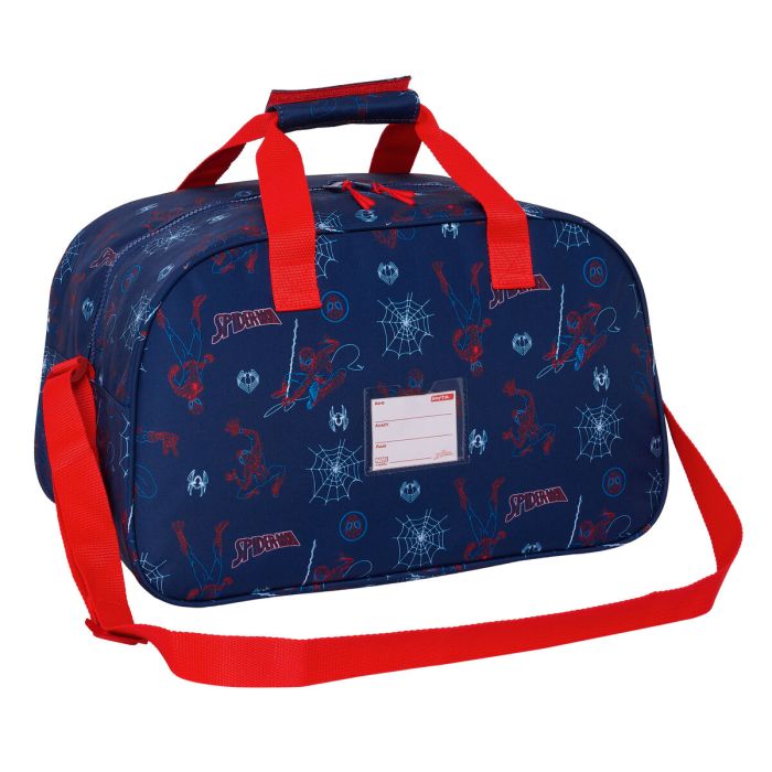 Bolsa de Deporte Spider-Man Neon Azul marino 40 x 24 x 23 cm 1