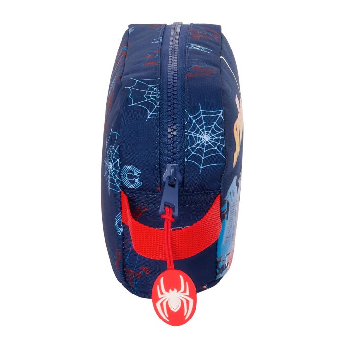Portameriendas Térmico Spider-Man Neon Azul marino 21.5 x 12 x 6.5 cm 1