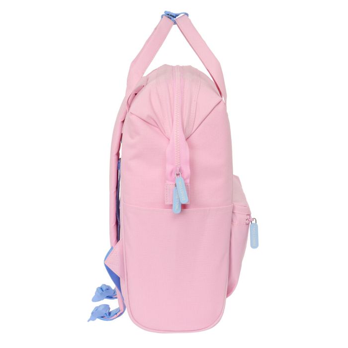 Mochila para Portátil Benetton Rosa 27 x 40 x 19 cm 3