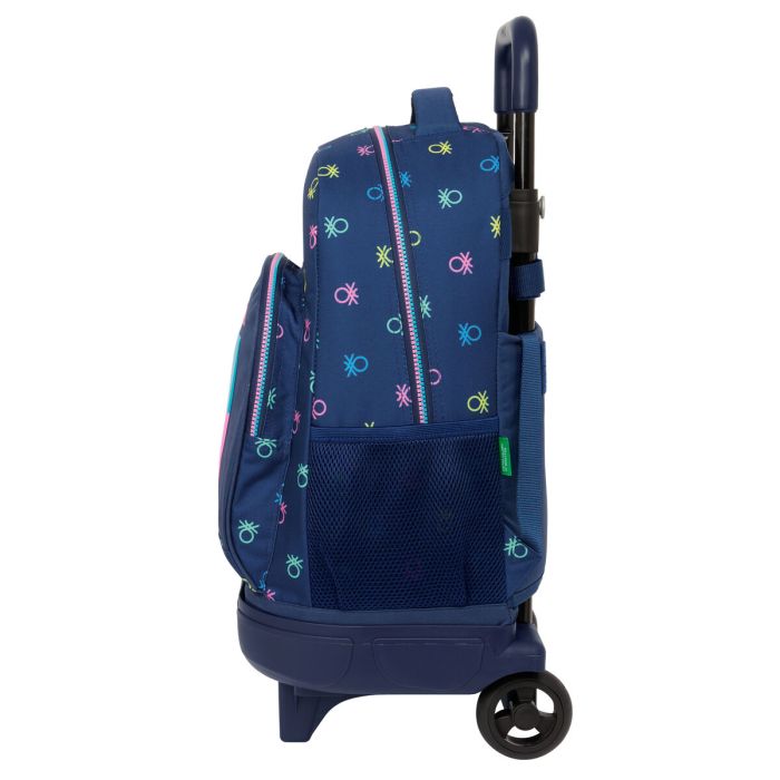 Mochila Escolar Benetton Cool Azul marino 33 x 45 x 22 cm 1