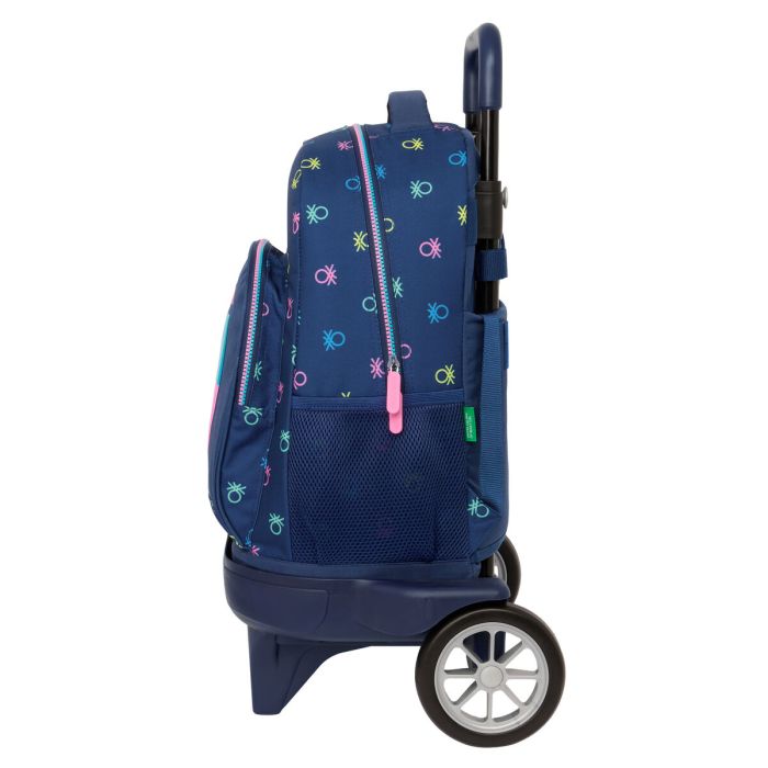 Mochila Escolar Benetton Cool Azul marino 33 x 45 x 22 cm 2